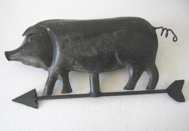 Iron Pig Weather Vane Embossed (1 of 7)