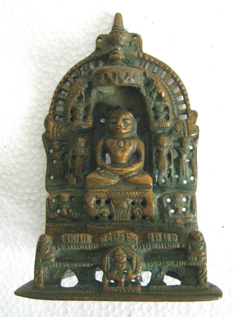 Bronze Buddha Jain statue (1 of 10)