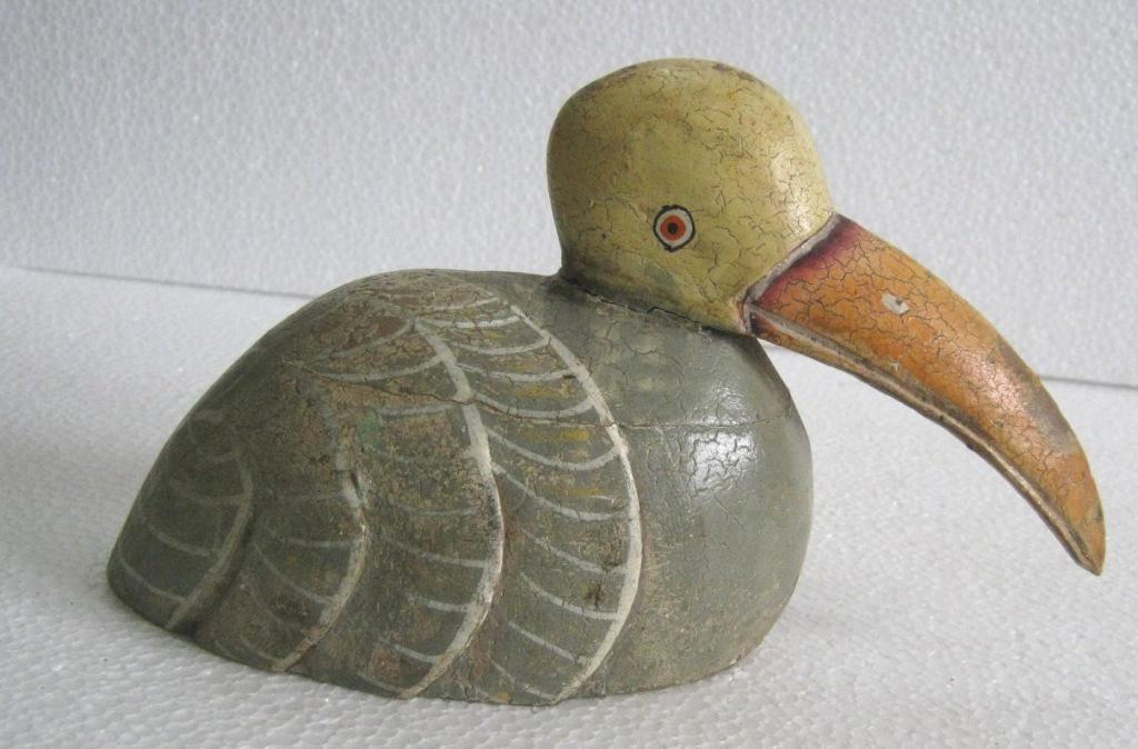 Wooden decoy duck (1 of 7)