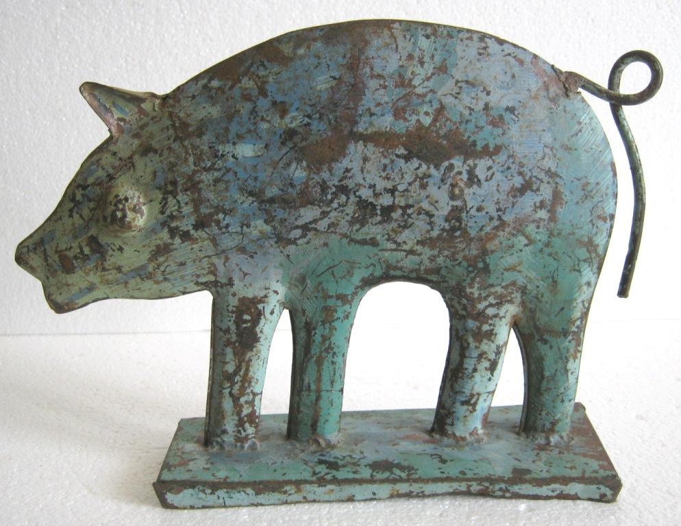 Iron pig trade sign , store display advertisement sign (1 of 8)