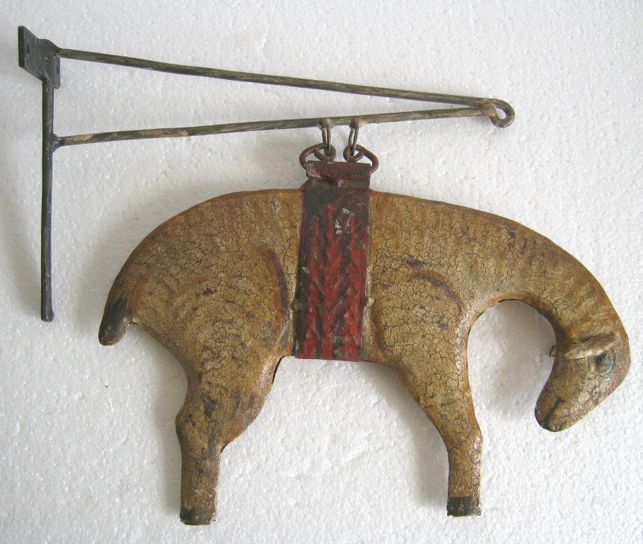 Iron sheep trade sign + bracket Store display (1 of 9)
