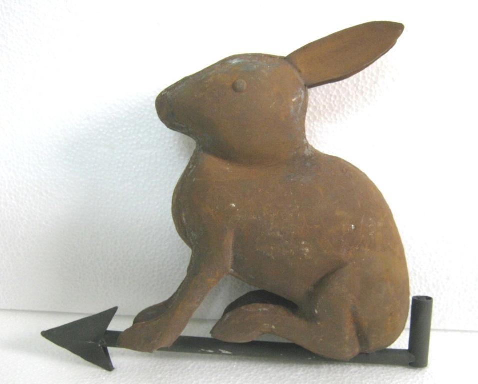 Iron Rabbit weather vane (1 of 7)