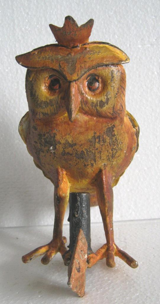 Iron Owl weather vane detailed . (1 of 6)