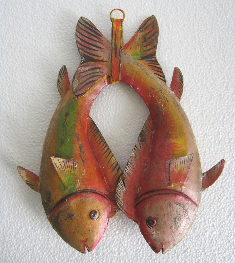 Twin fish trade sign , store display advertisement sign (1 of 7)