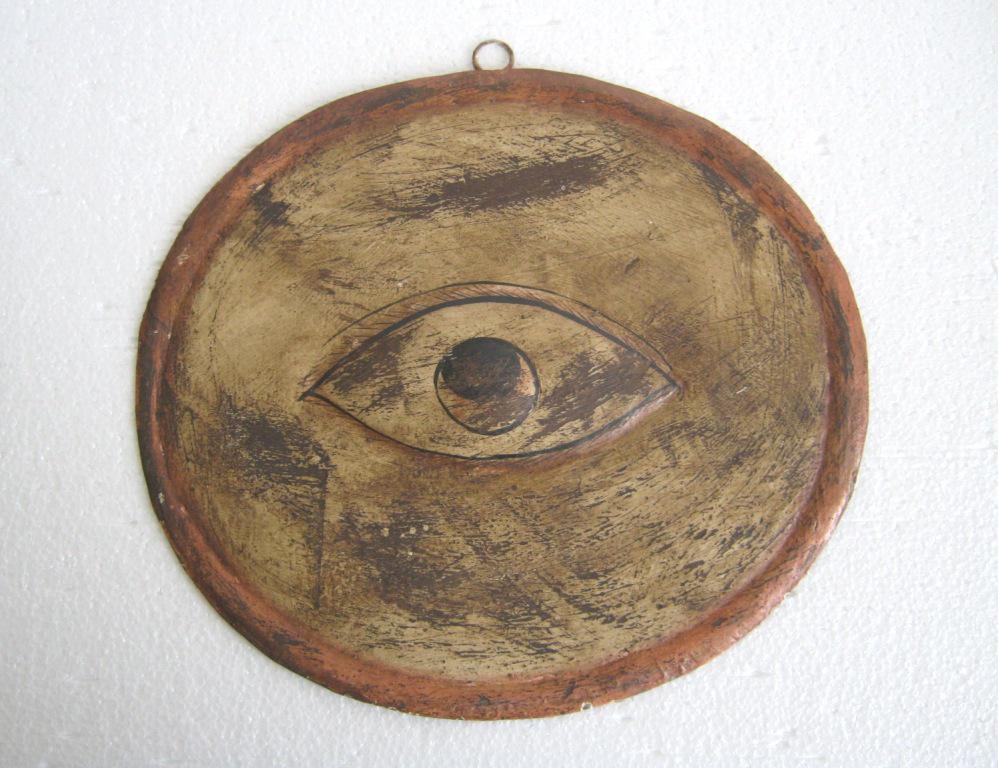 Iron eye specialists trade sign , store display: Iron eye specialists trade sign , store display advertisement . Size : 10.50 x 11.30 x 0.40 inch .
