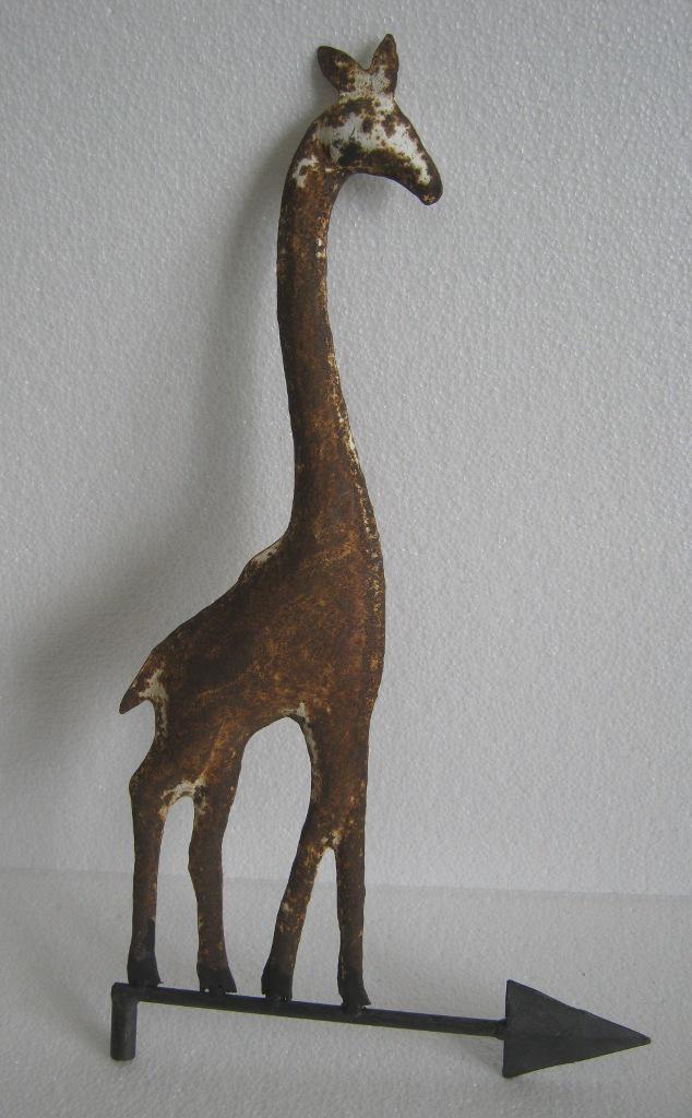 Iron Giraffe weather vane (1 of 4)