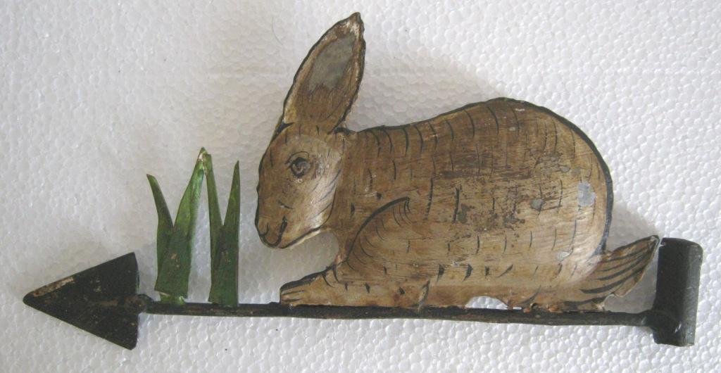 Iron Rabbit weather vane (1 of 6)