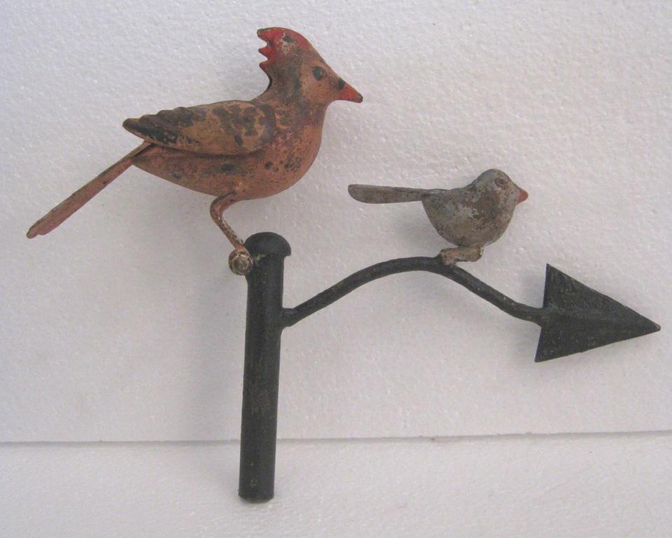 Iron twin birds weathervane (1 of 8)