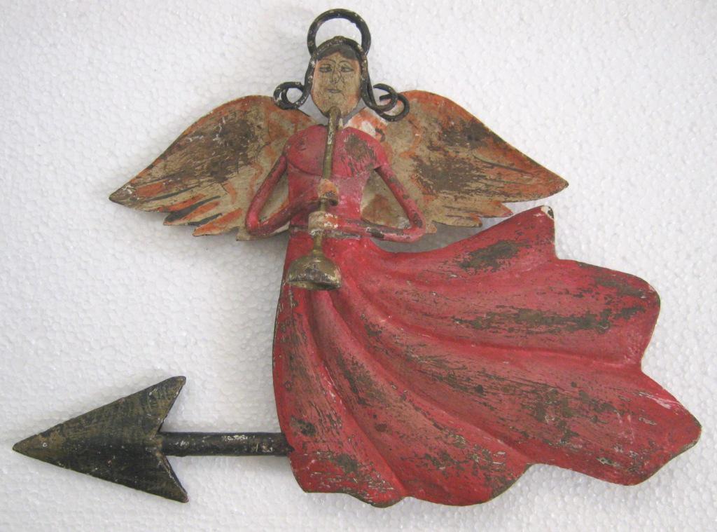 Iron fairy weathervane detailed (1 of 8)