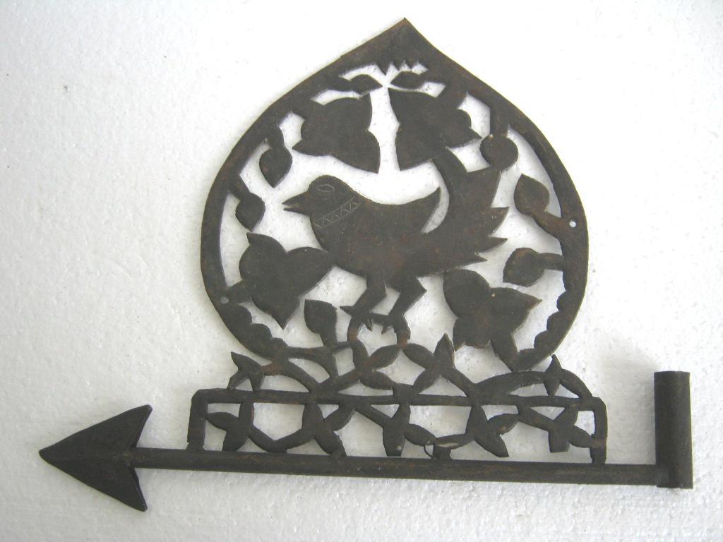 iron bird weather vane (1 of 5)