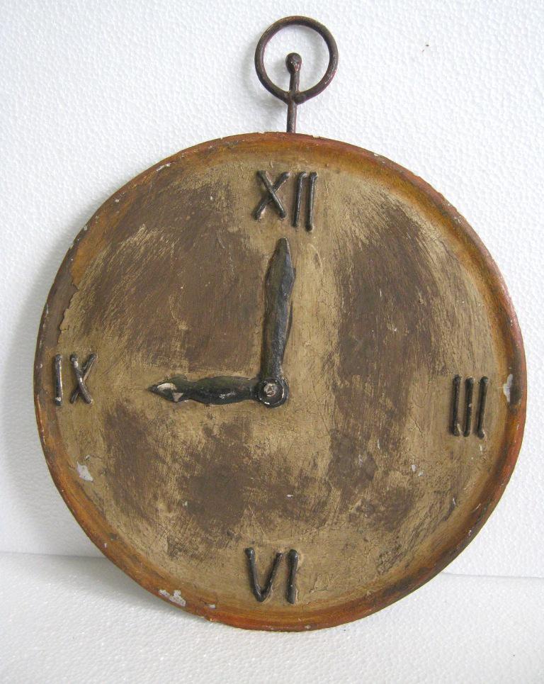 Iron clock trade sign , store display sign wall hanging (1 of 7)