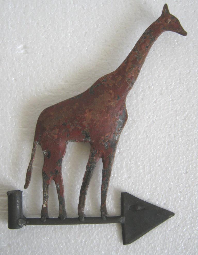 Iron Giraffe weather vane (1 of 7)