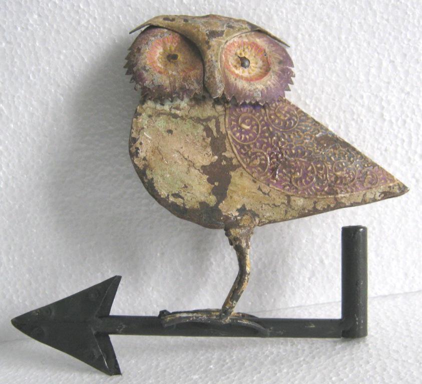 Iron Owl weather vane (1 of 6)