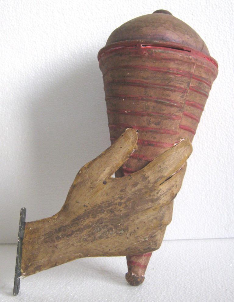 Iron Ice cream cone trade / store display advertisement (1 of 10)