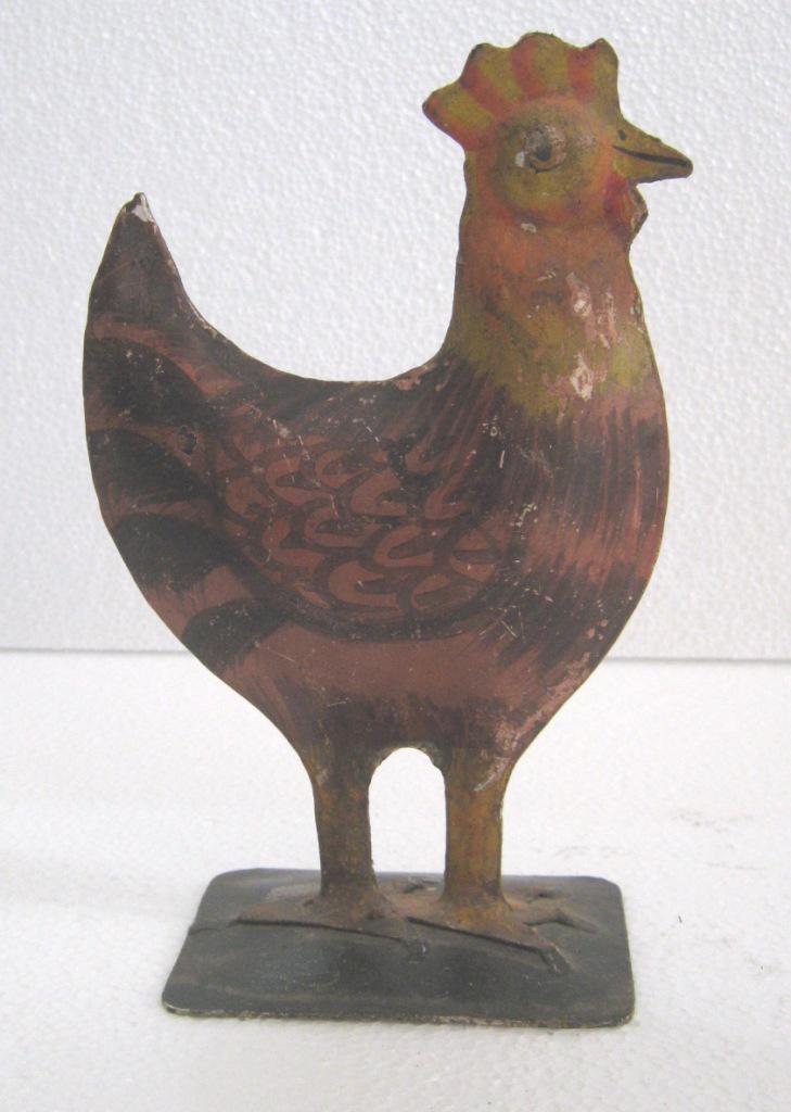 Iron Rooster door stop / trade sign (1 of 6)