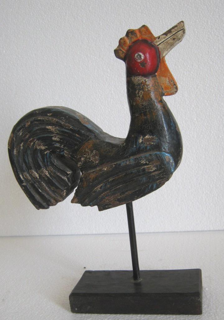 Wooden Rooster trade sign / store display advertisement (1 of 9)