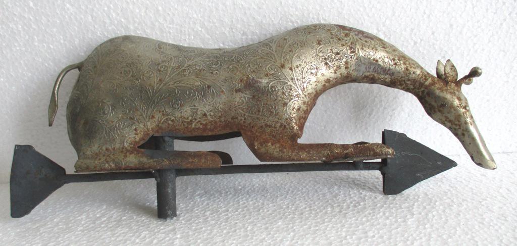 Iron Giraffe weathervane , fine work (1 of 8)