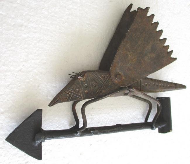 Cast iron fly weather vane (1 of 8)