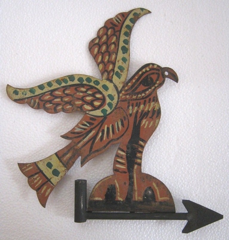 Iron eagle weather vane (1 of 7)
