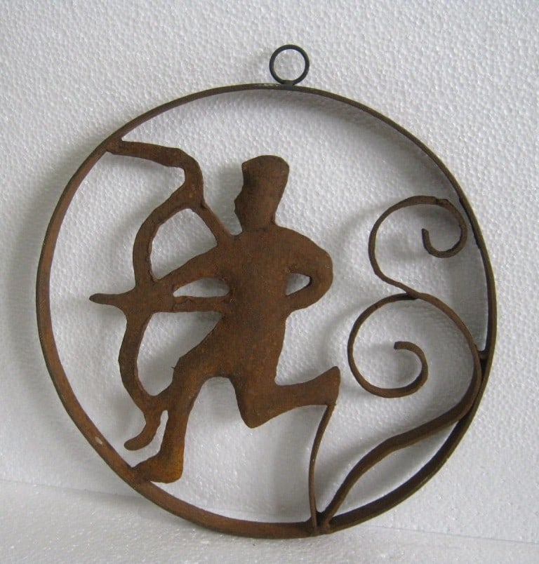 Iron man with bow and arrow wall decor / trade sign (1 of 6)