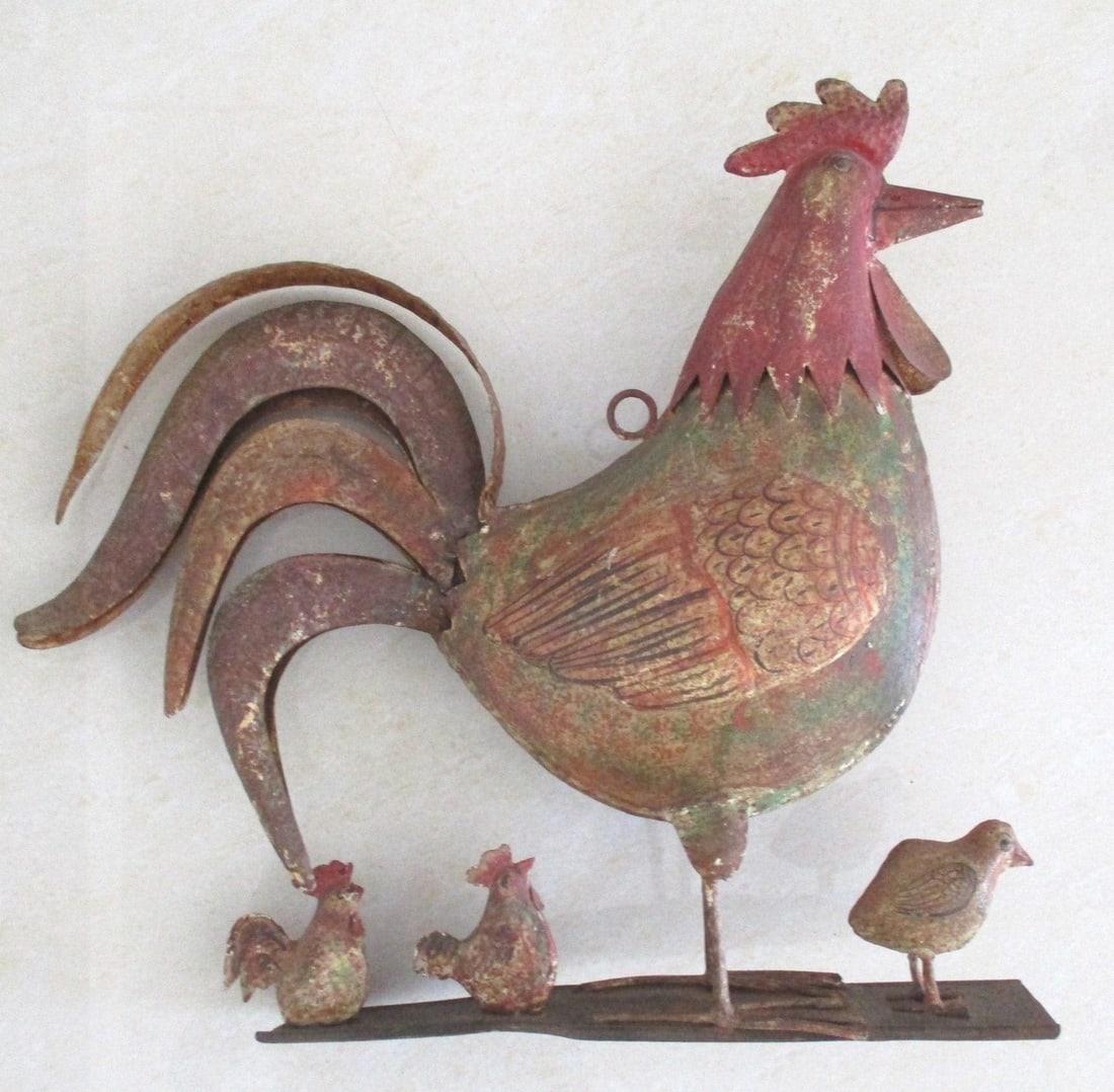 Huge hen and chicks advertisement trade sign (1 of 12)