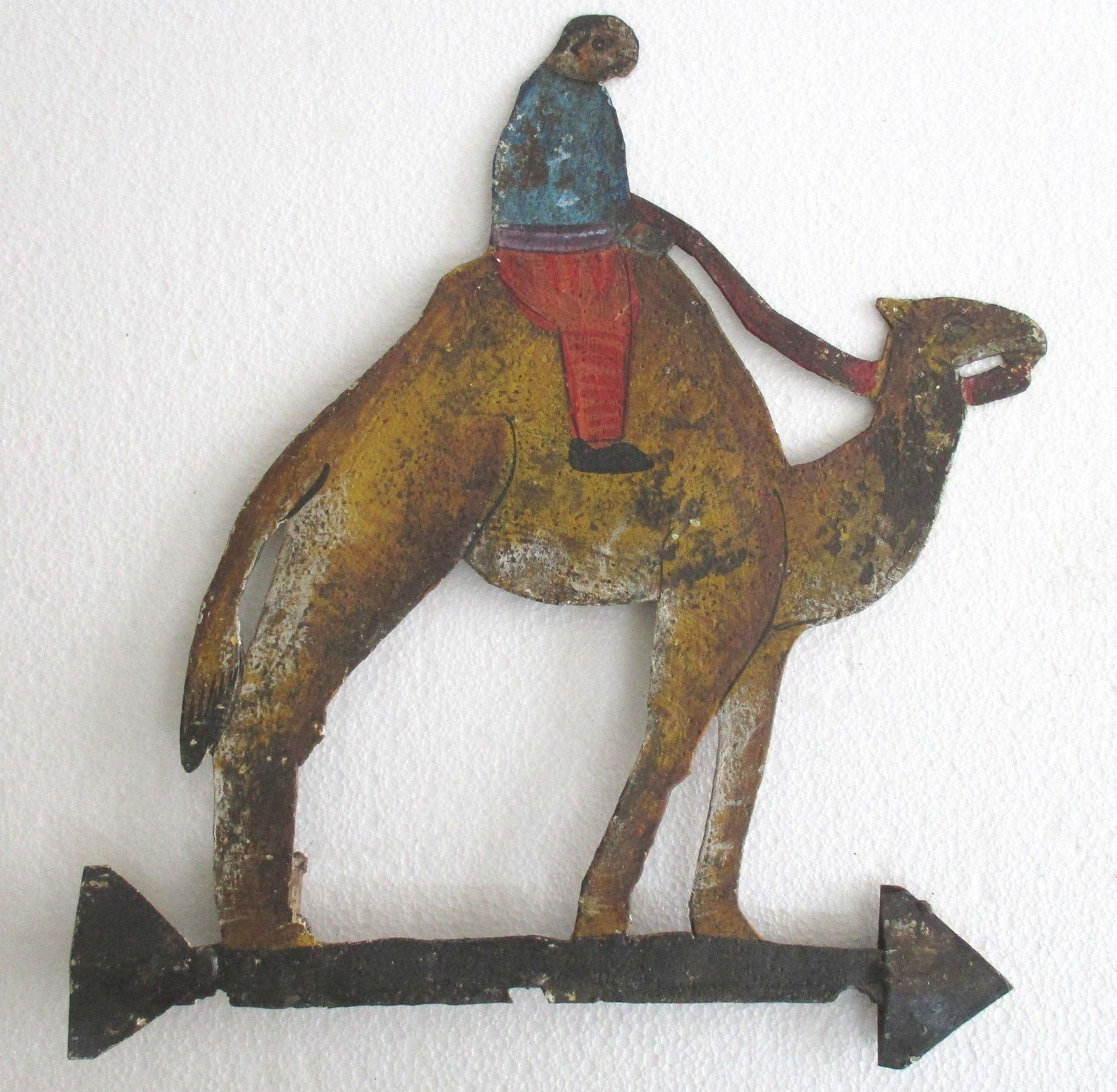 Camel and man weathervane (1 of 5)