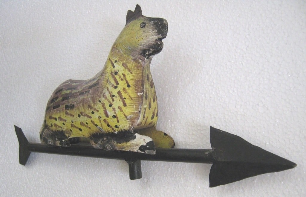 Iron cat weathervane (1 of 8)