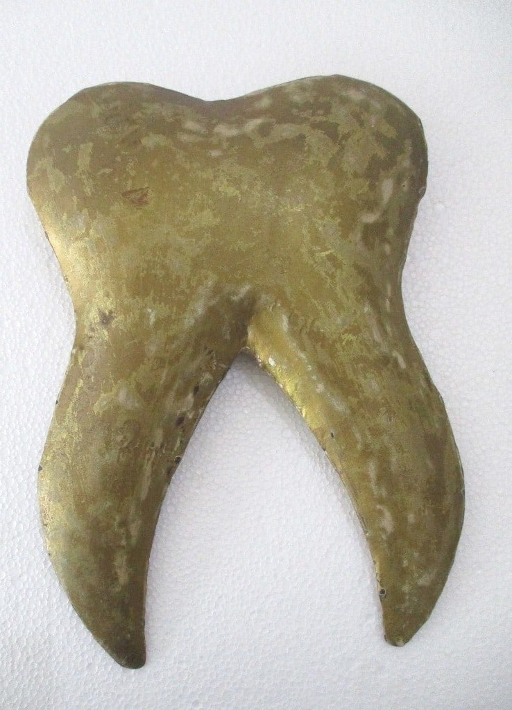 Advertisement trade sign tooth , clinic display: Advertisement trade sign tooth , clinic display . Size : 10.90 x 7.70 x 1.60 inch .