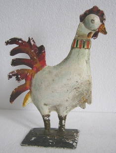 Iron Rooster trade sign , store display advertisement sign: Iron Rooster trade sign , store display advertisement sign . Size : 10.10 x 7.75 x 3.25 inch .