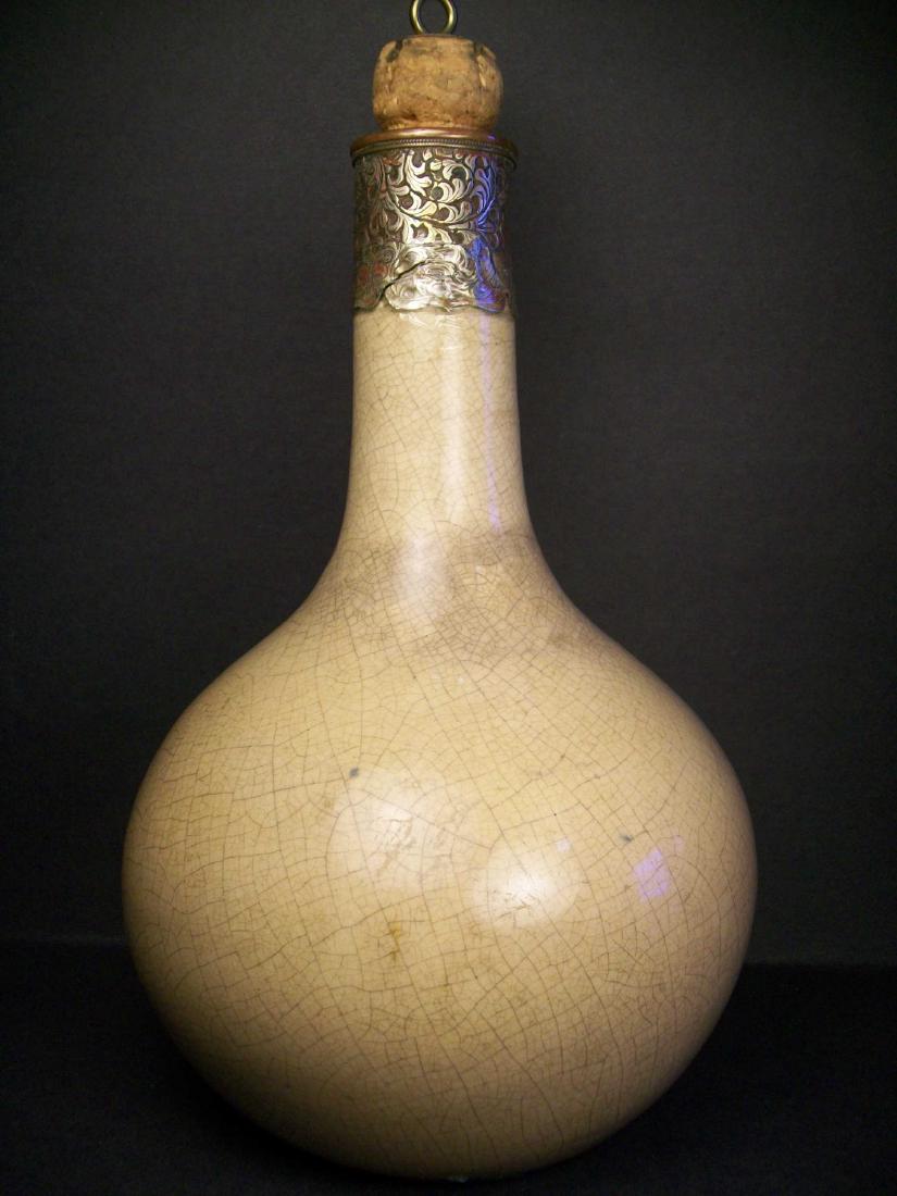 A Finely And Rare Chinese GE Were Of Bottle Vase (1 of 10)