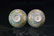 PAIR FAMILLE ROSE GLAZE FLOWER PATTERN BOWL - 13