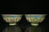 PAIR FAMILLE ROSE GLAZE FLOWER PATTERN BOWL