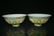PAIR FAMILLE ROSE GLAZE FLOWER PATTERN BOWL - 4