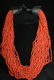 Coral Bead Bracelet - 7