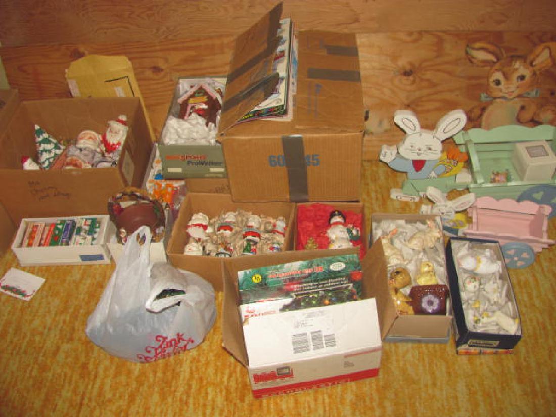 Boxes of Christmas Decorations (1 of 8)