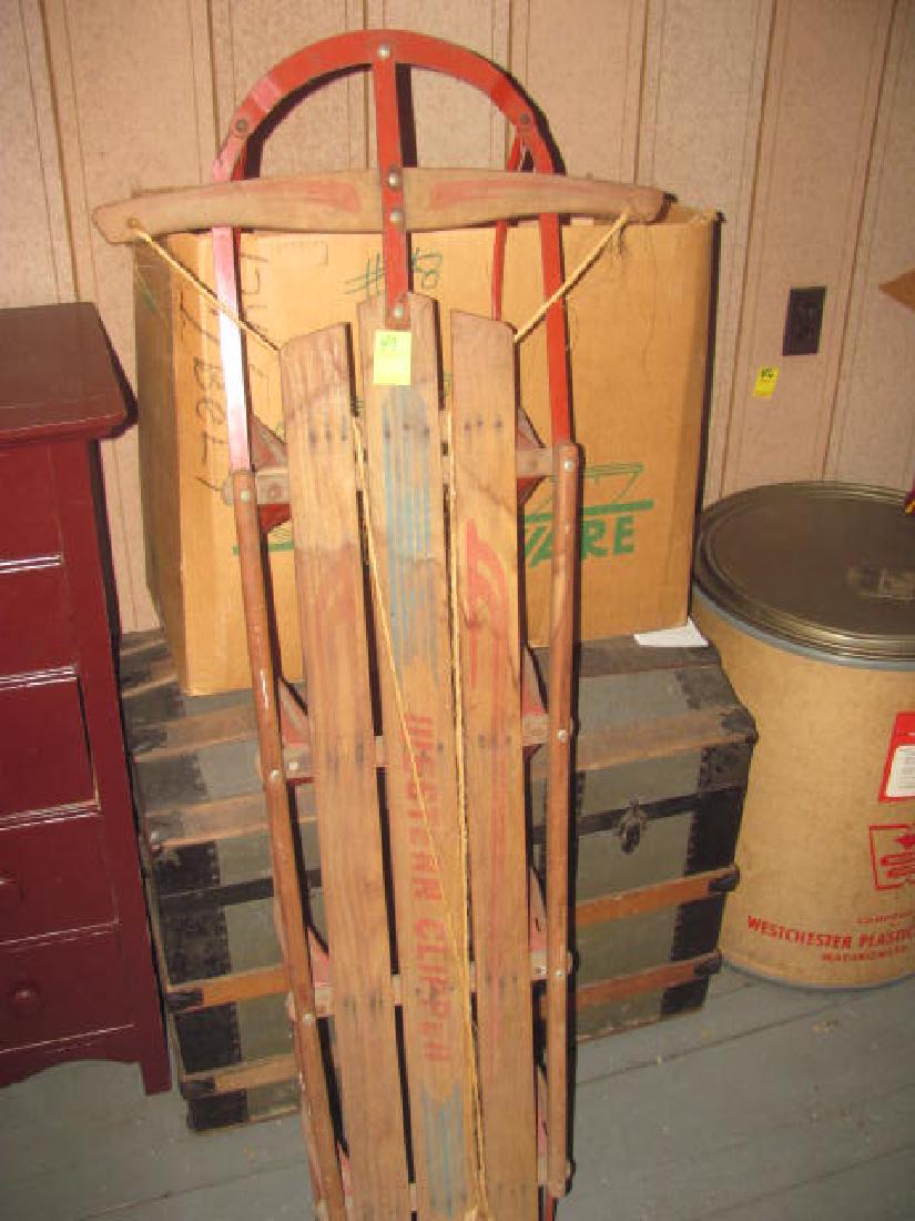 Western Clipper Sled: This is approx. 59" long
