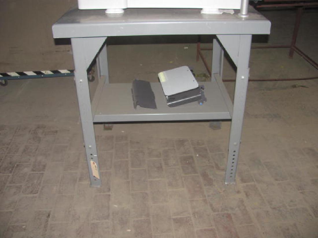 Industrial Table: This is approx. 30"x36"x36 3/4" High