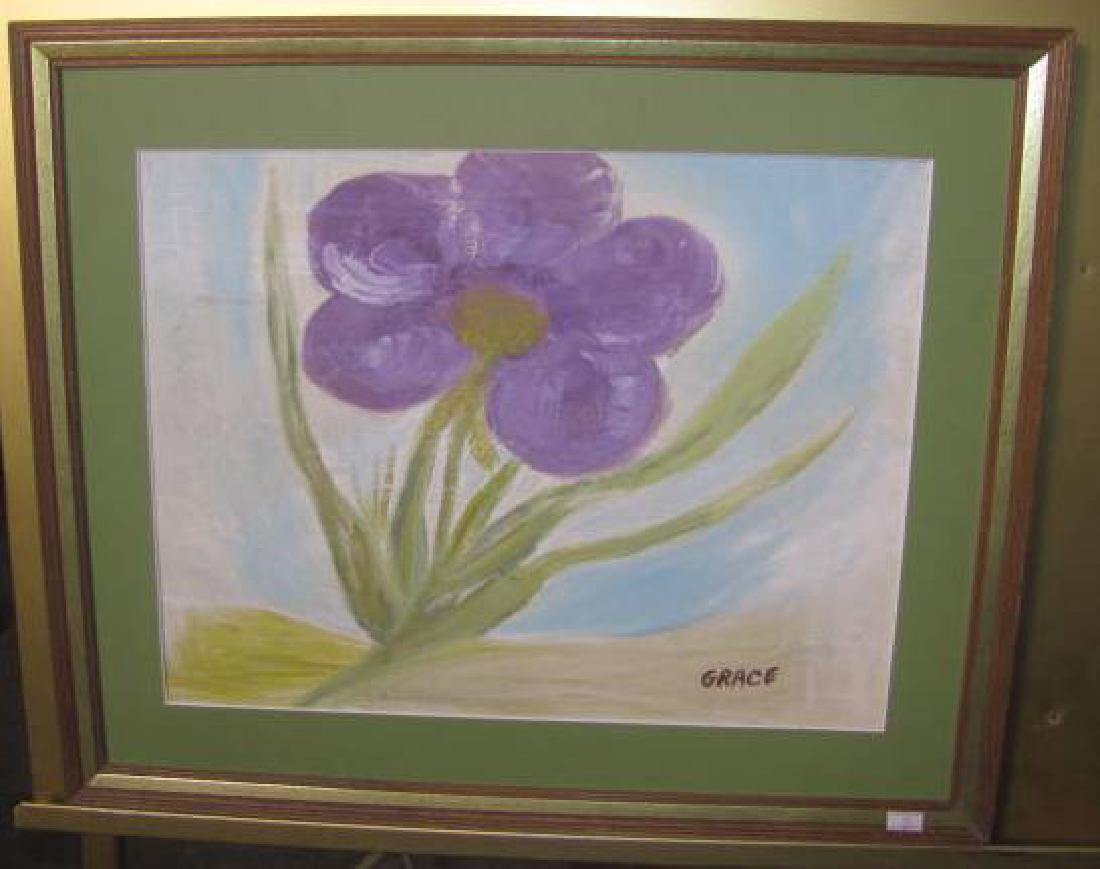 Grace Flower Still Life: This is approx. 19x23