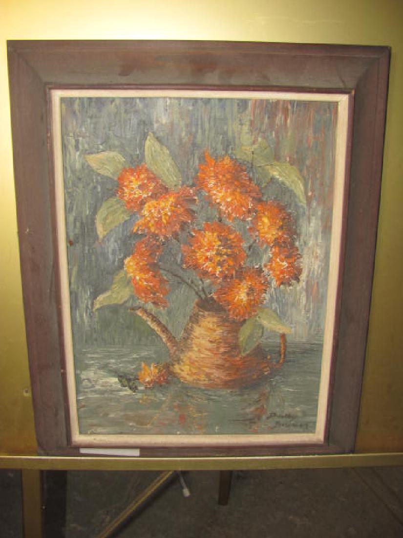 Dorothy Bowman Oil on Board: This is approx. 16x20