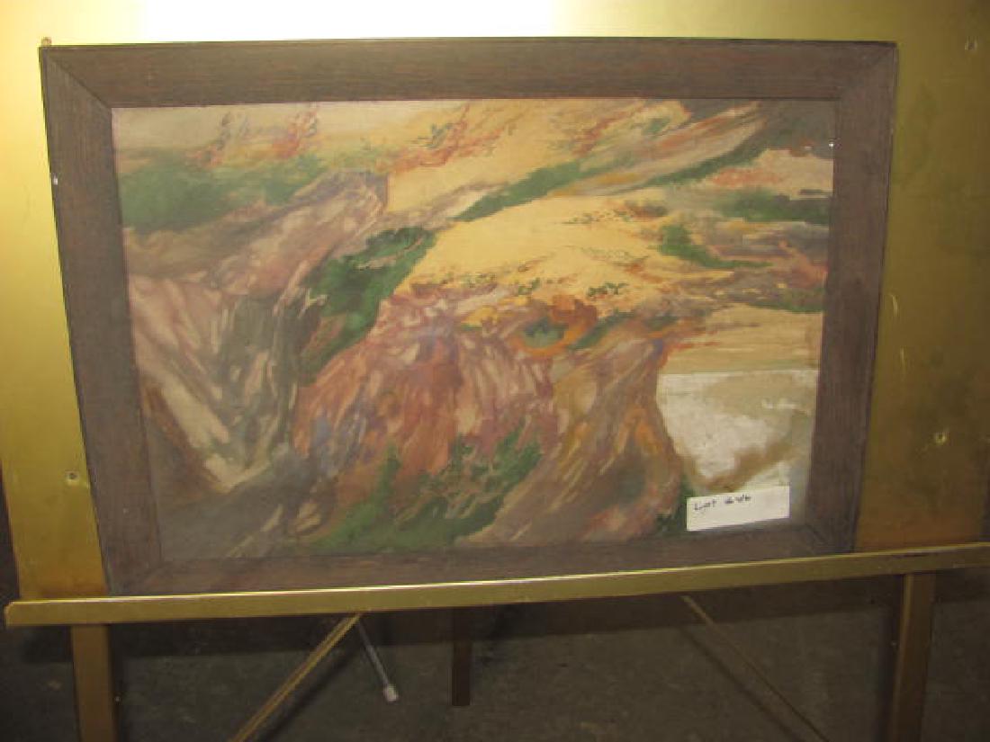 1919 Water Color by Maxon: This is approx. 15x21. Norman Del Aurelian Publications, 1876.