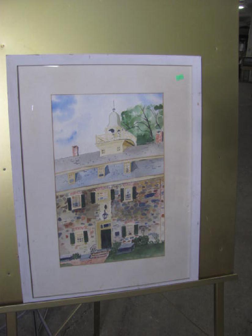 Jane Yoder Watercolor: This is approx. 20x26