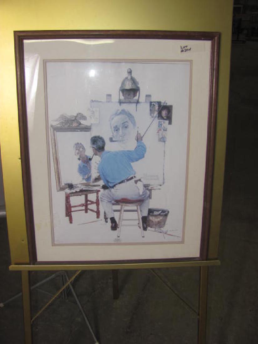 Norman Rockwell Numbered Litho: This is # 538/100