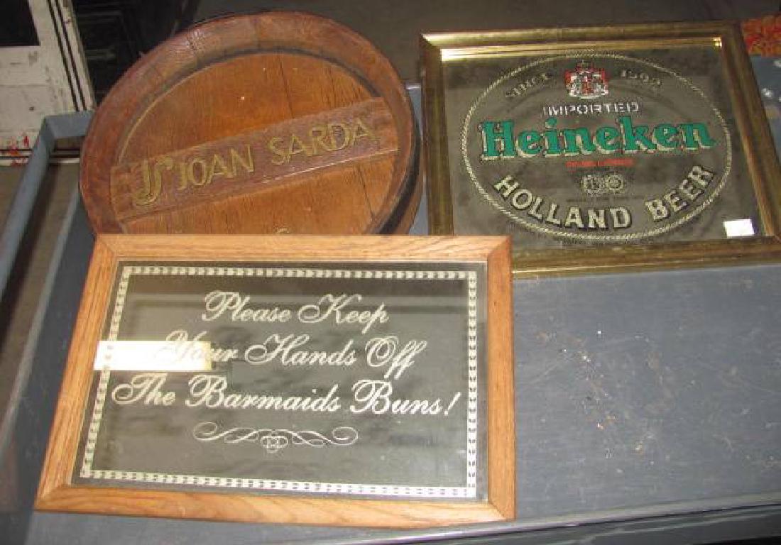 Beer Sign Mirror Lot (1 of 2)