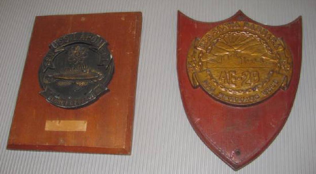 USS Lapon SSN Plaques (1 of 3)
