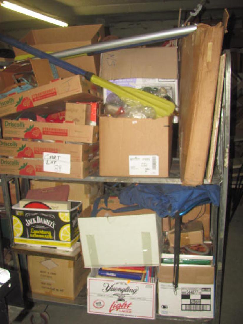 Cart Lot: Misc Items from estate. Cart NOT included.