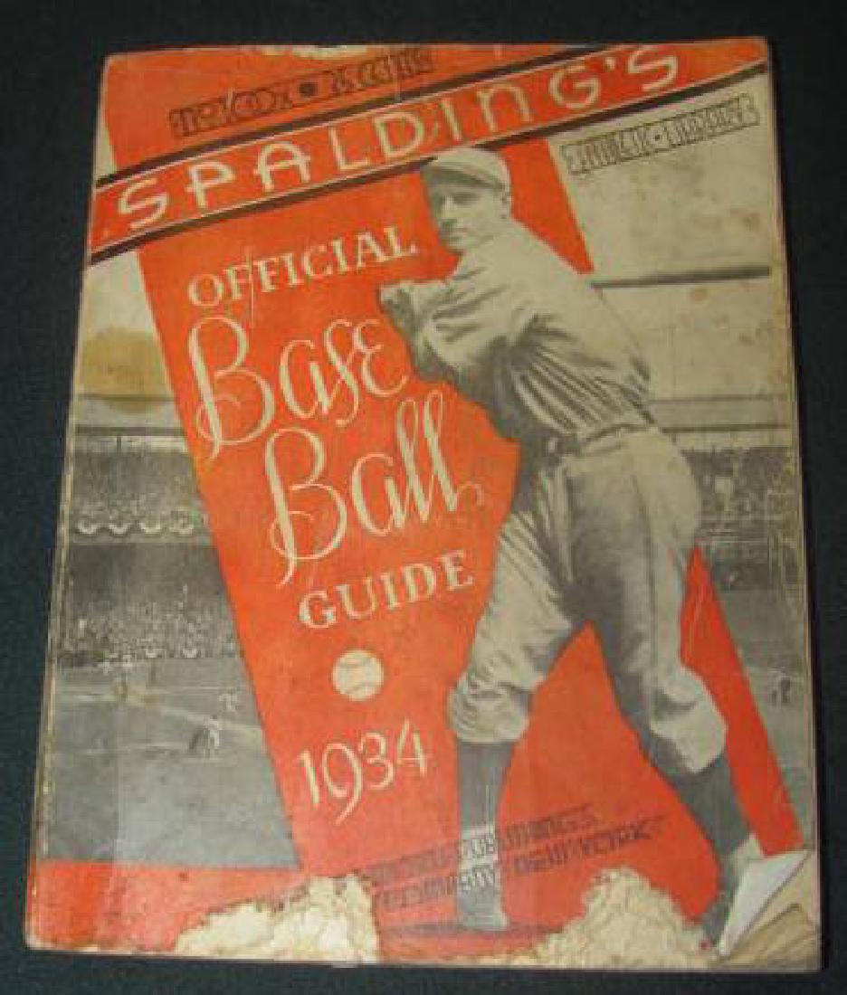 Spalding's Official Baseball Guide (1 of 4)