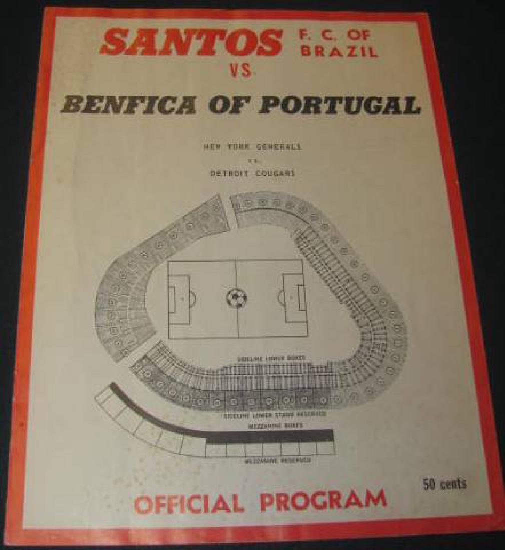 Santos vs Benfica of Portugal Program (1 of 3)