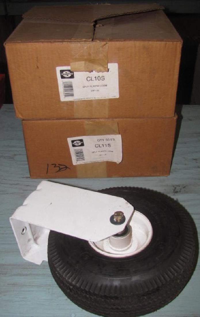Split Plastic Loom & Mower Wheel (1 of 2)