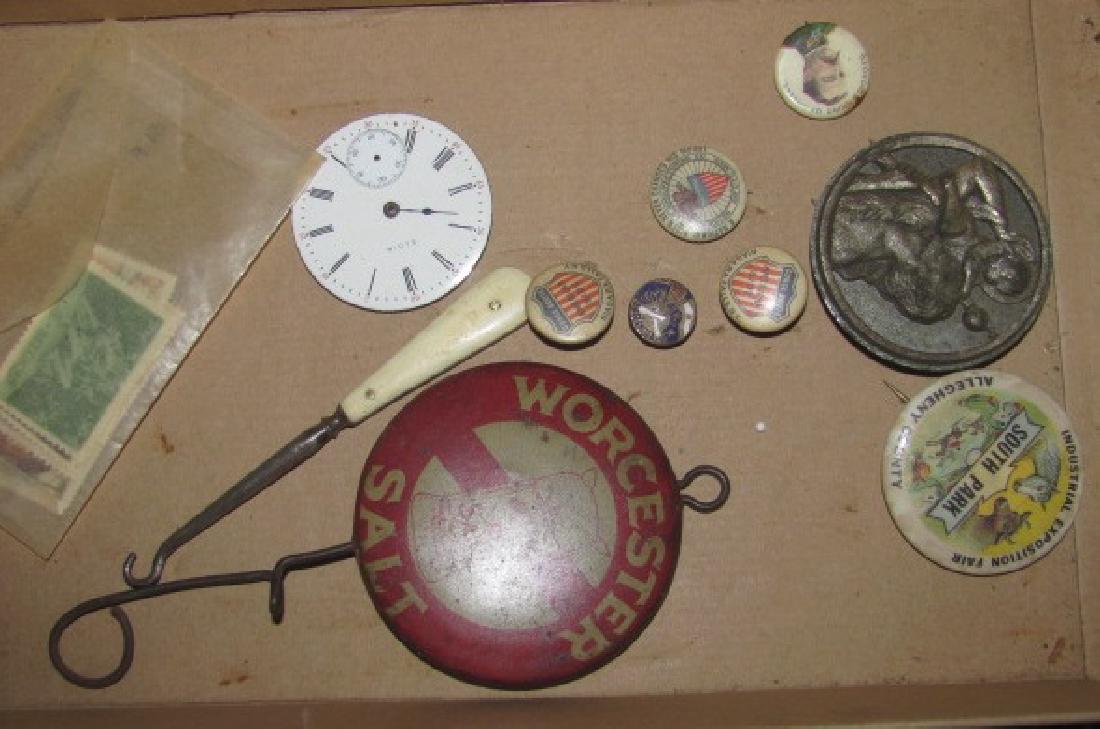 Pinbacks Stamps Lot (1 of 1)