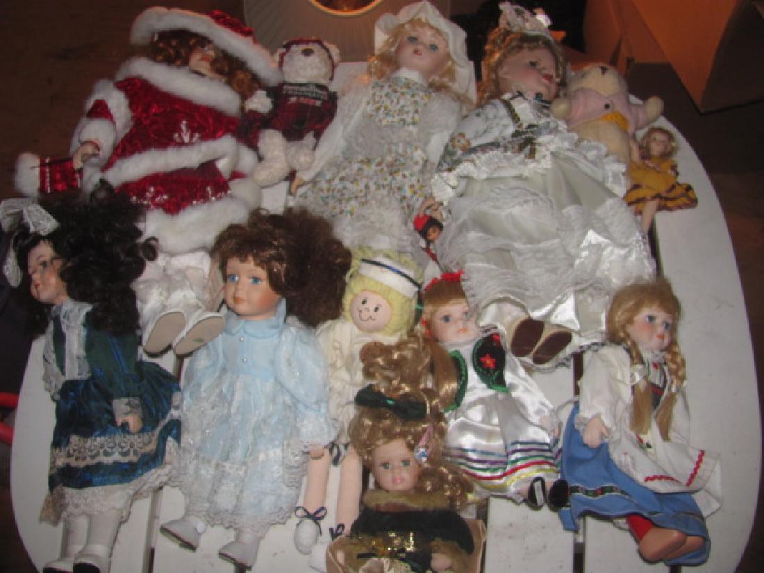 Dolls & Folding Patio Table (1 of 4)